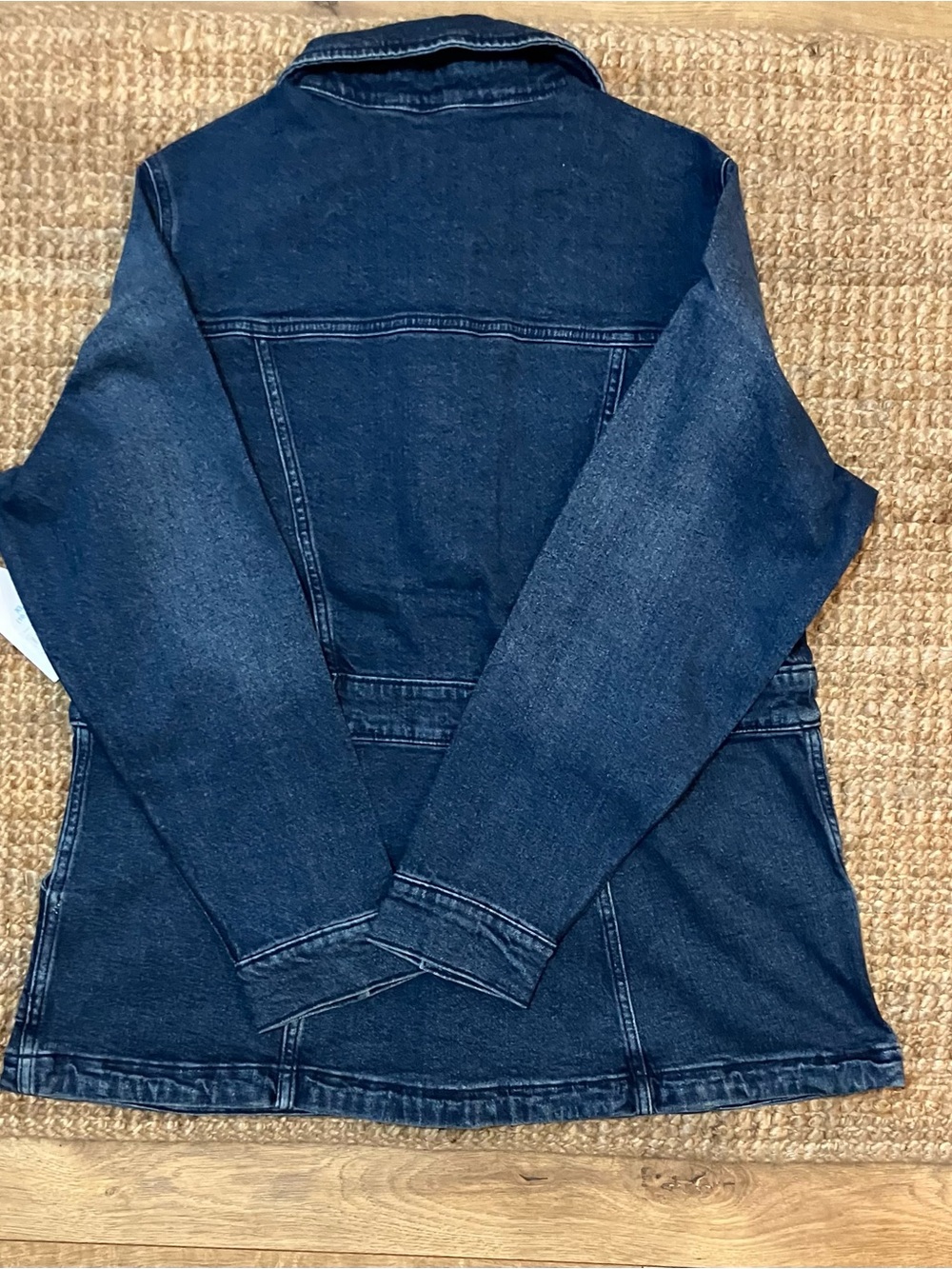 New In Plastic -Time and Tru Women's Denim Utility Jacket-Medium Wash Size XL - Picture 2 of 10
